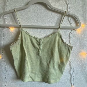 Green tank PACSUN